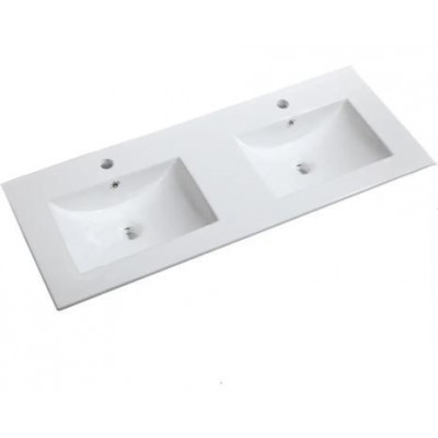 Ceramic Cabinet Basin - Rectangle Series 1200 Double